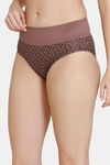 Zivame Anti-Microbial High Rise Full Coverage Tummy Tucker Hipster Panty (Pack of 2) - Multicolor — thumbnail 8